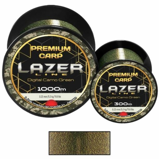 Монофилно Влакно Lazer Premium Carp Digital Camo Green