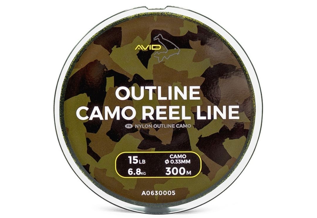 Монофилно влакно Avid Carp Outline Camo Reel