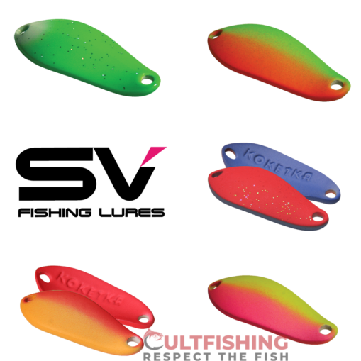 SV Fishing Koketka Fluorescent 2g блесна клатушка