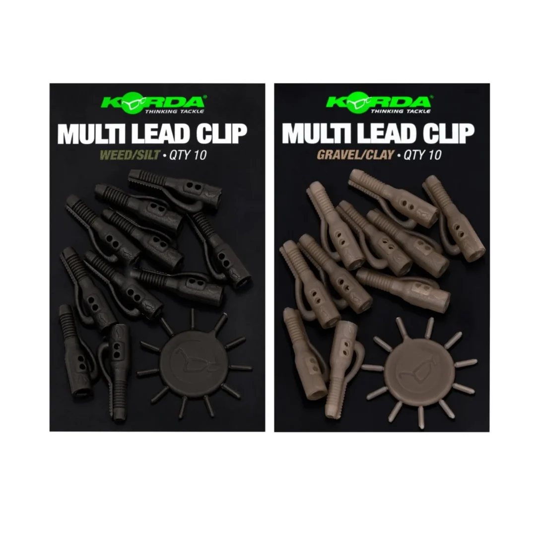 Клипс за олово Korda Multi Lead Clip Комплект 10 бр