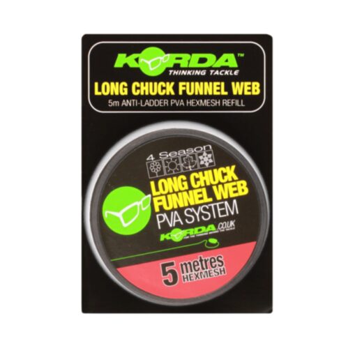 Korda Longchuck Funnel Web Hexmesh – PVA пълнител 5 м