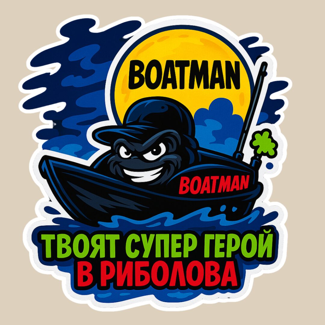 UV Стикер Boatman