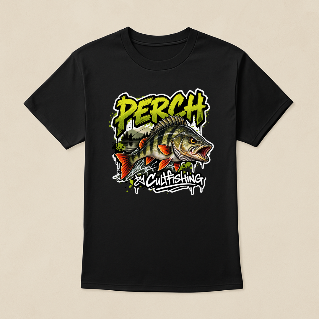 Тениска PERCH ATTACK – by Cultfishing