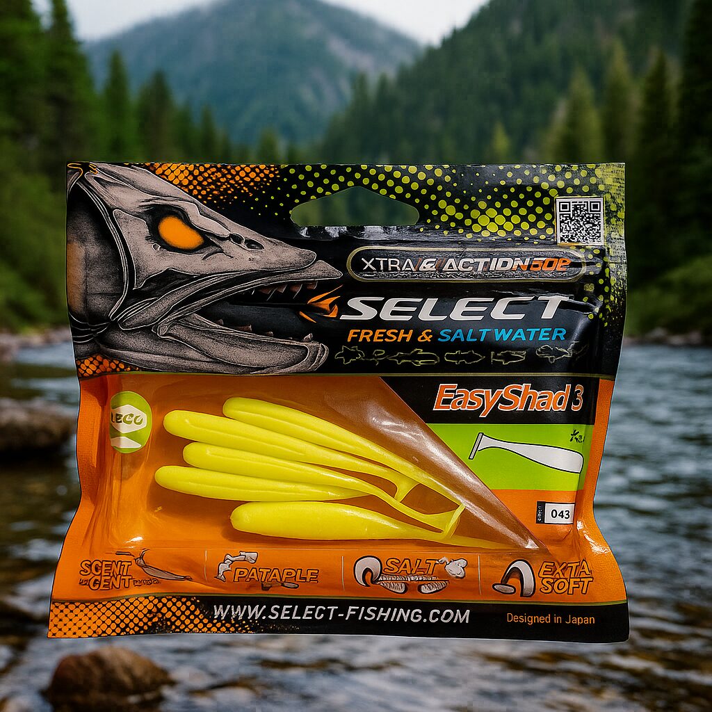 Силиконова Примамка Select Easy Shad 75мм