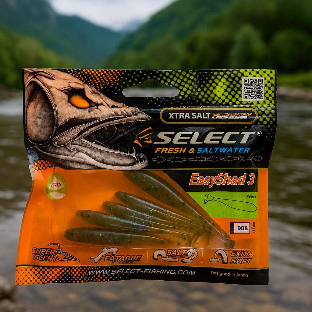 Силиконова Примамка Select Easy Shad 75мм