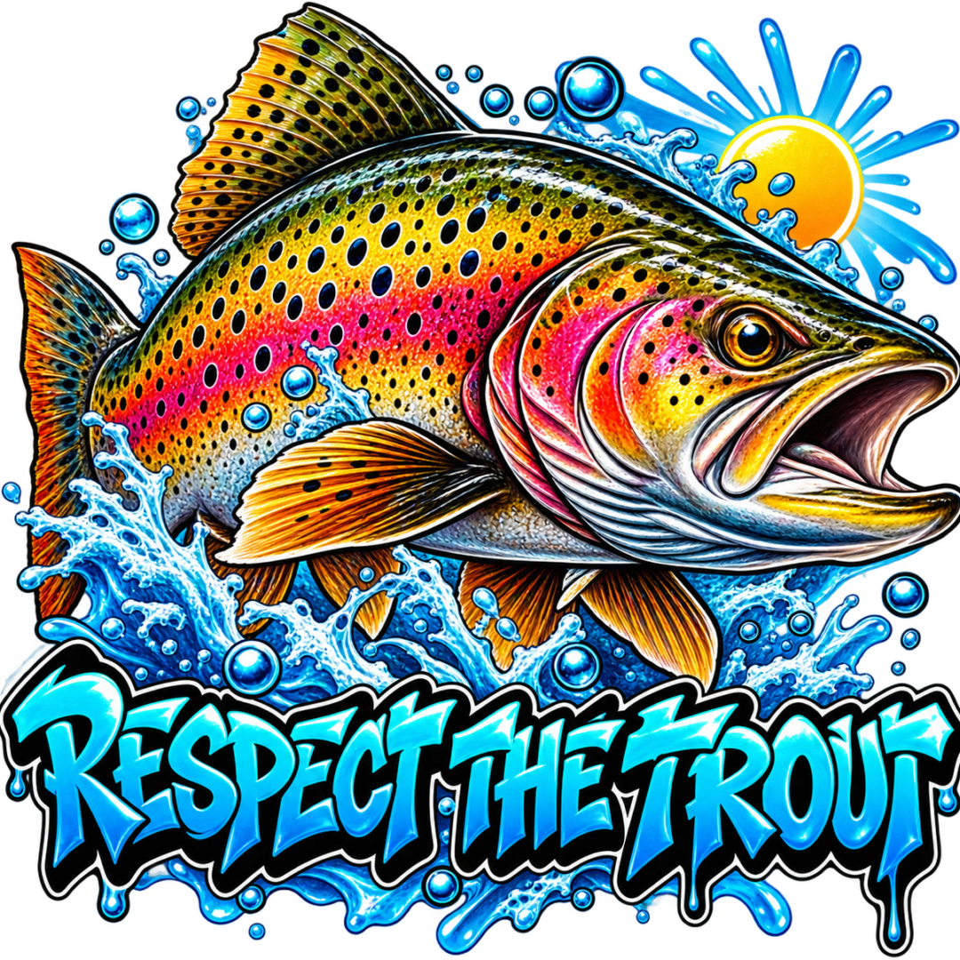 Respect The Trout Sticker