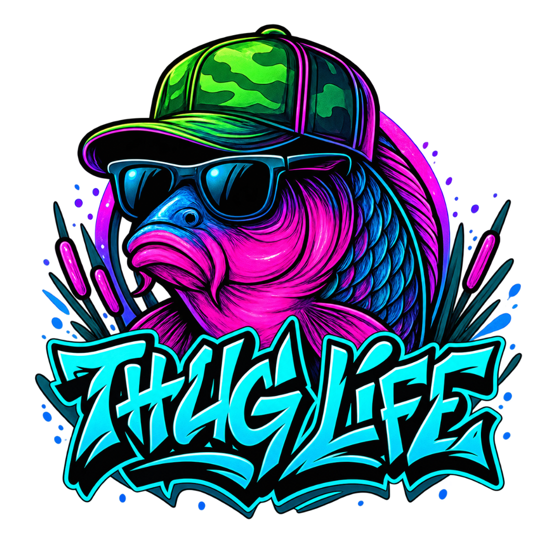 UV Стикер Thug Life