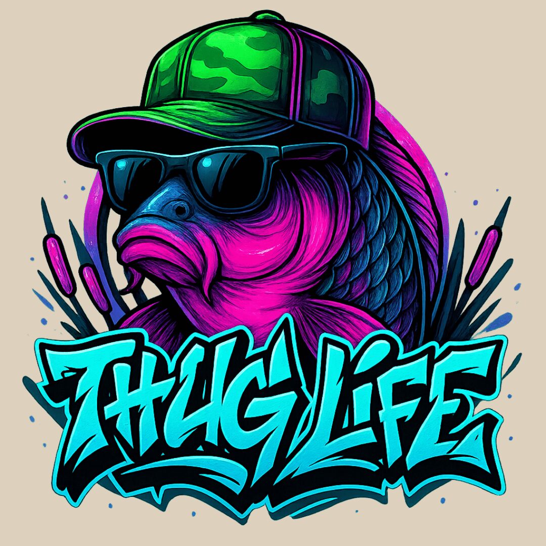 UV Стикер Thug Life