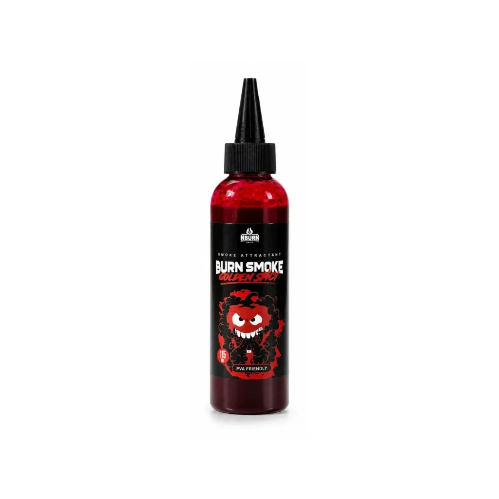 Пушещ атрактор Nburn – BURN SMOKE GOLDEN SPICY Red 115ml - продуктова снимка