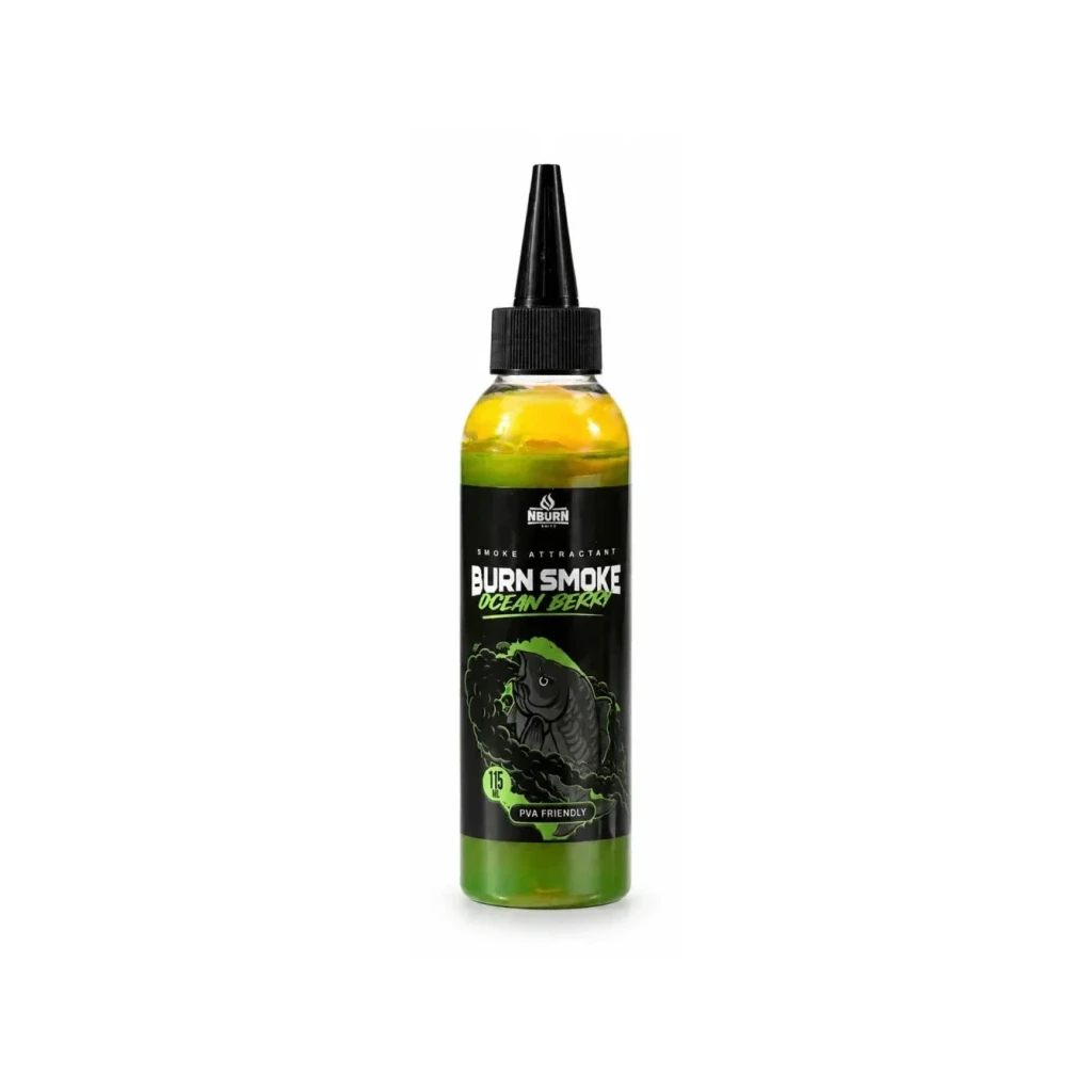 Пушещ атрактор Nburn – BURN SMOKE OCEAN BERRY Green 115ml - продуктова снимка