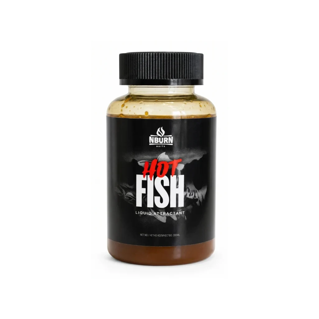 Течен атрактор Nburn HOT FISH LIQUID 300ml - продуктова снимка