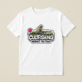 Тениска Cultfishing Cultfishing Respect The Fish White