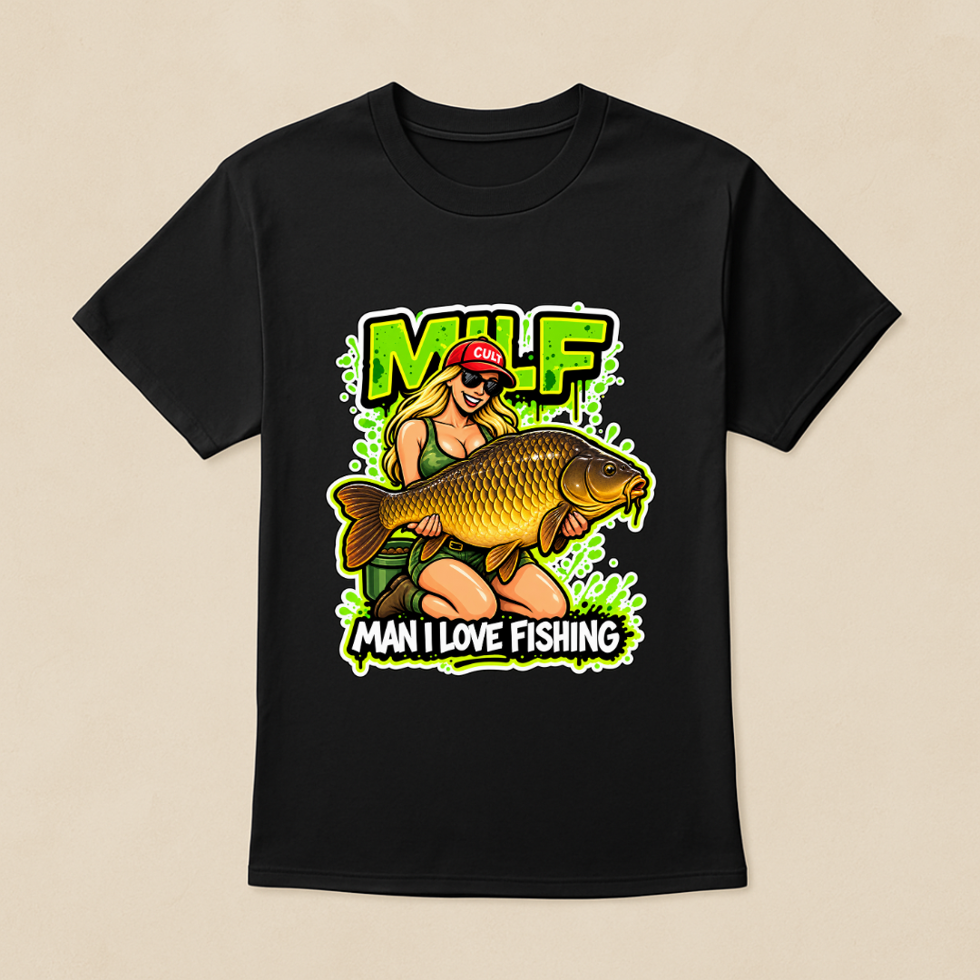 Тениска Cultfishing Man I Love Fishing