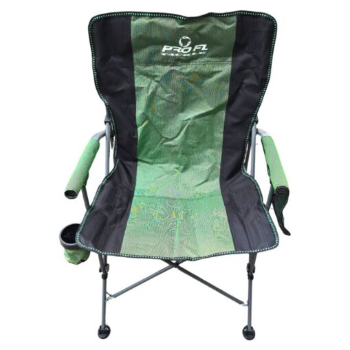 Сгъваем стол PRO FL Green & Black - изглед отпред