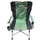 Сгъваем стол PRO FL Green & Black - изглед отпред