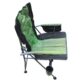 Сгъваем стол PRO FL Green & Black - страничен изглед